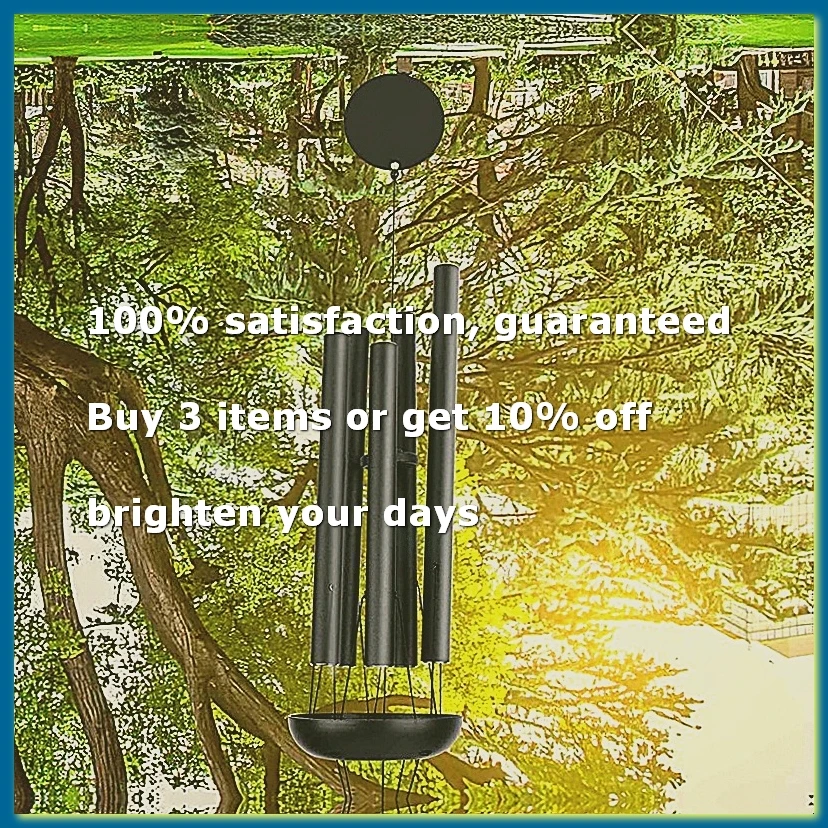 ●Retro Metal Wind Chimes Aluminum Tube Music Wind Chimes Ornaments Room Decoration Nursery Decoration Hanging Decorations