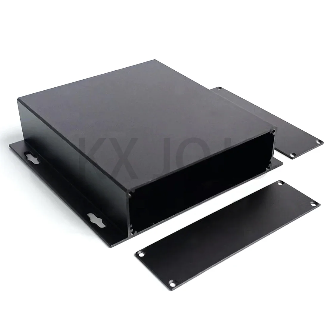 Aluminum Enclosure 158*39*150mm Black/Gold Waterproof Integrat Box Type Cooling Case Electronic Box DIY Power Housing Instrument