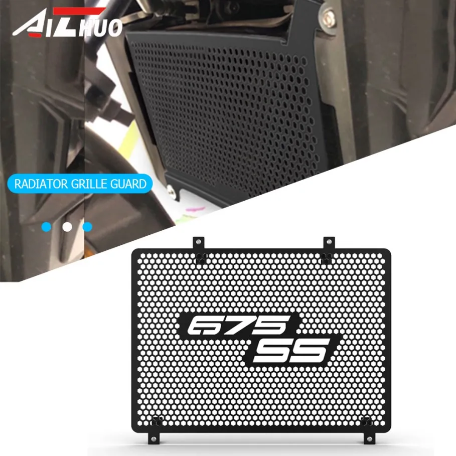 

FOR CFMOTO CF 675SS 675 SS 675 2024 2025 2026 675SS Motorcycle Accessories Radiator Grille Guard Cover Water Tank Protector