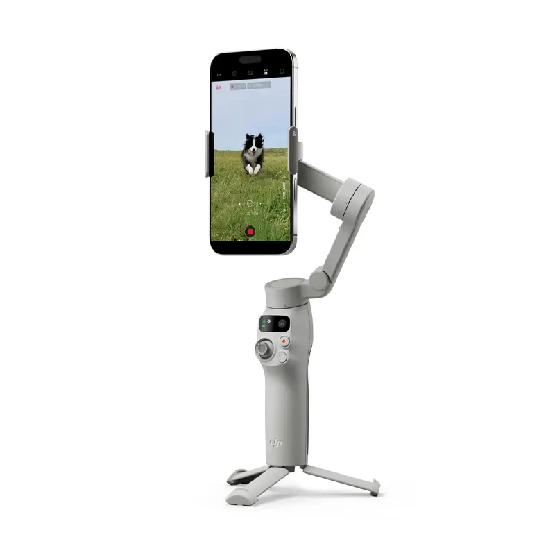 DJI Osmo mobile 7 قضيب تمديد مدمج وحامل ثلاثي القوائم بطارية 10 ساعات شحن الهاتف OM 7 العلامة التجارية الجديدة في المخزون