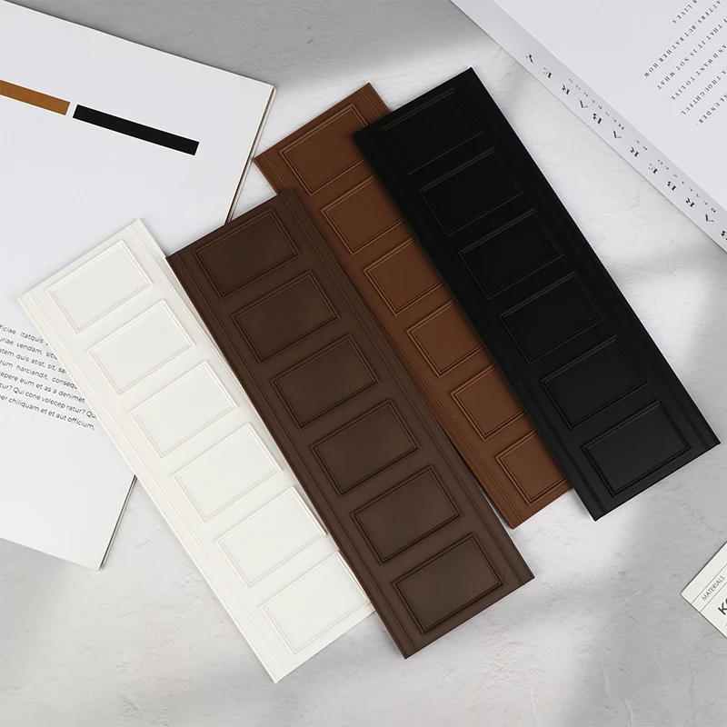 1 pçs 1/12 casa de bonecas saia de parede quadrada painel de parede para micro paisagem janela exibição role play casa de boneca acessórios