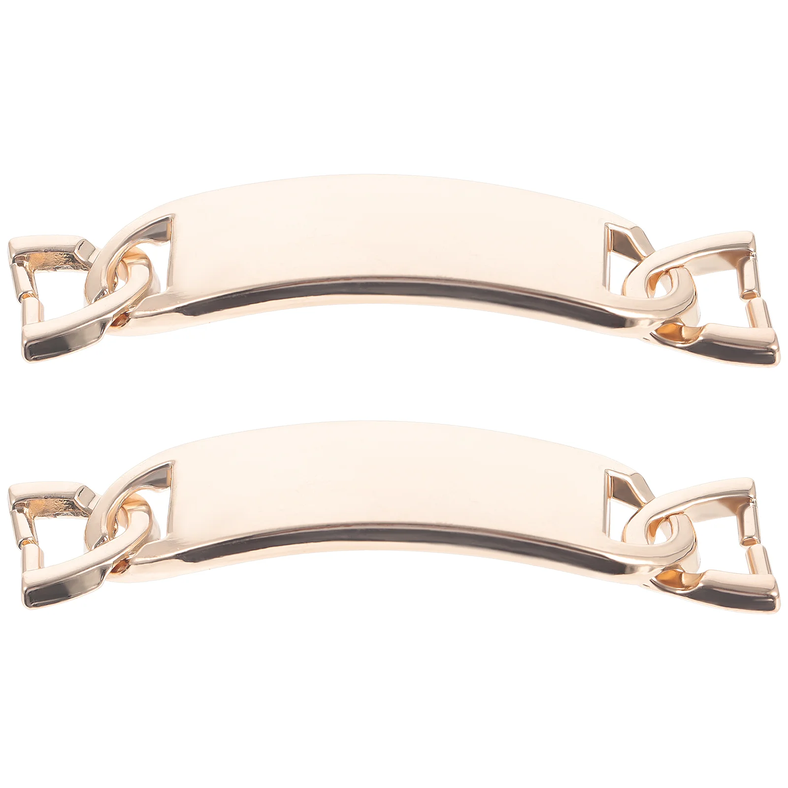 

2 Pcs Accessories DIY Bag Ornaments for Crafts Girdle Buckles Shoes Lace Shoelace Buttons Decorate Personalized Decorations