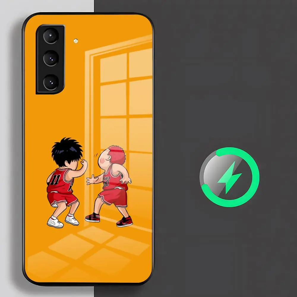 Samsung Super Cute S-Slam D-Dunk Phone Case For Samsung S26 S25 S24 S23 S22 S21 S20 Edge Ultra Plus FE For Magsafe Glass Case - Aliexpress Deal