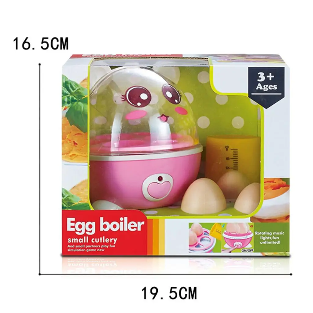 Egg Bobicphone-Ensemble de jeu de simulation pour enfants, jouets roses