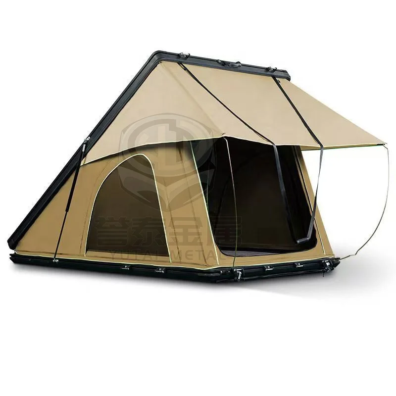 

Factory Supply New Style Aluminum Hard Shell Rooftop Tent with Ladder Car Roof Top Tent