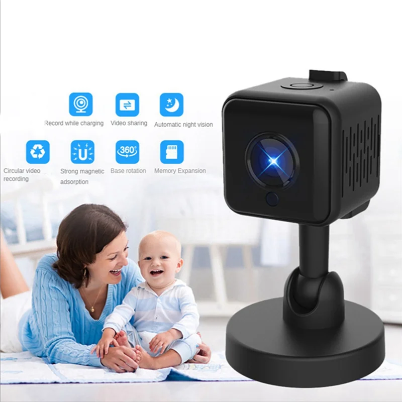 A93P SQ30 HD Sports Camera Wifi Monitoring Night Vision 1080P Intelligent Remote Without Memory Card