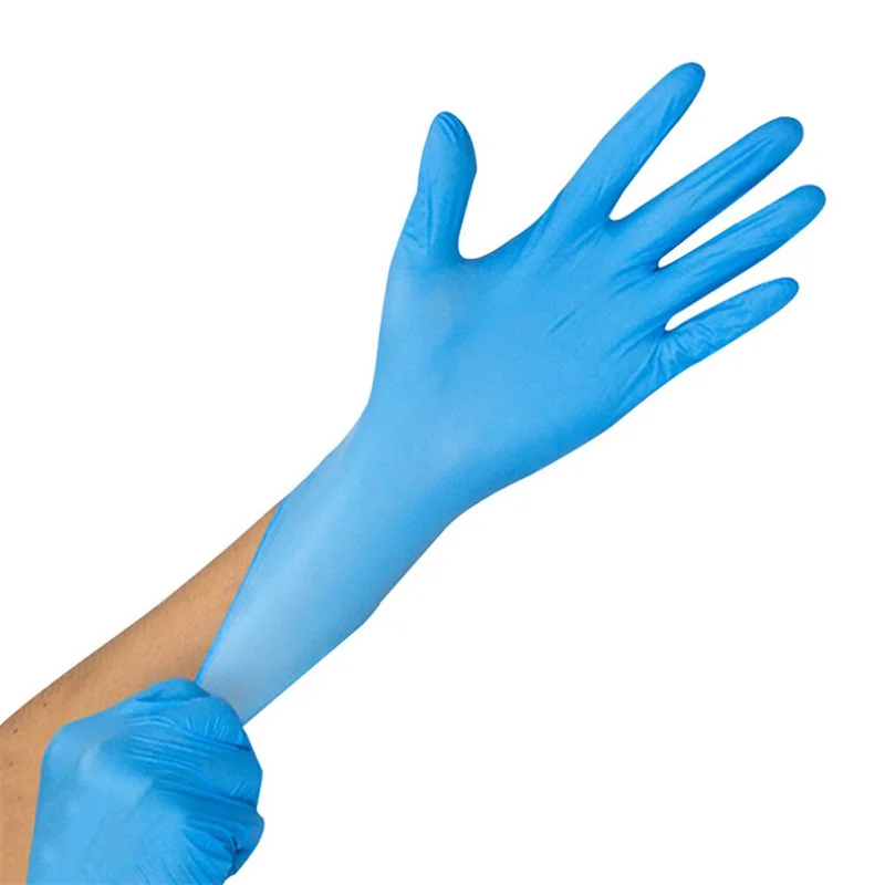 Einweg-Nitrilhandschuhe für Kinder, puder- und latexfrei, für Haushaltsreinigung, Basteln, Malen, Gartenarbeit und Waschen – Detail 4