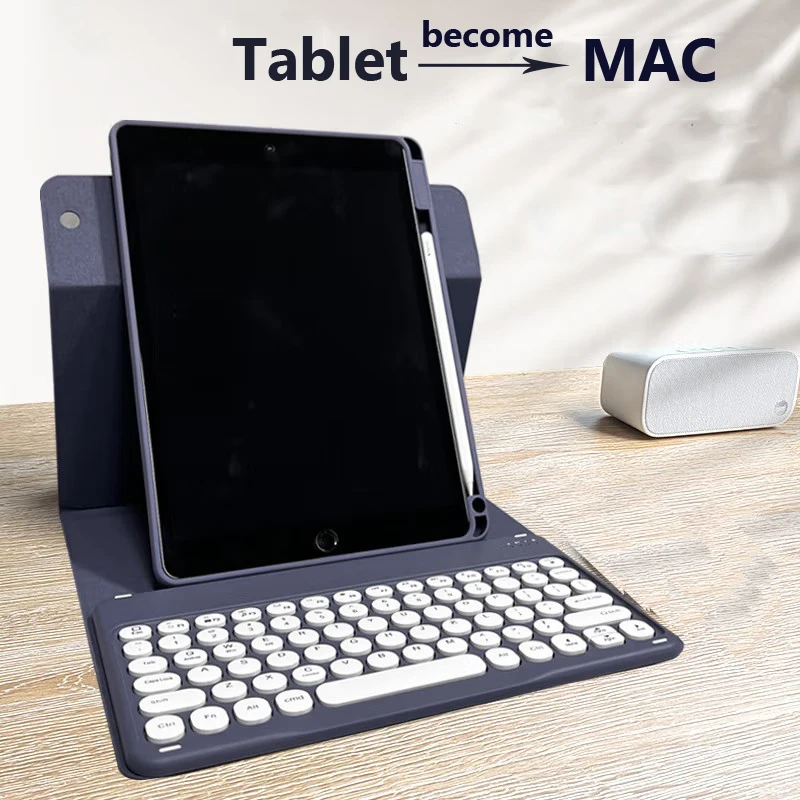 

Keyboard Case for Xiaomi Pad 7 11.2 Inch 2024 7 Pro 11.2 5 Pro 5 11 Mi Pad 6 11inch 360° Rotation Detachable Magnetic Cover