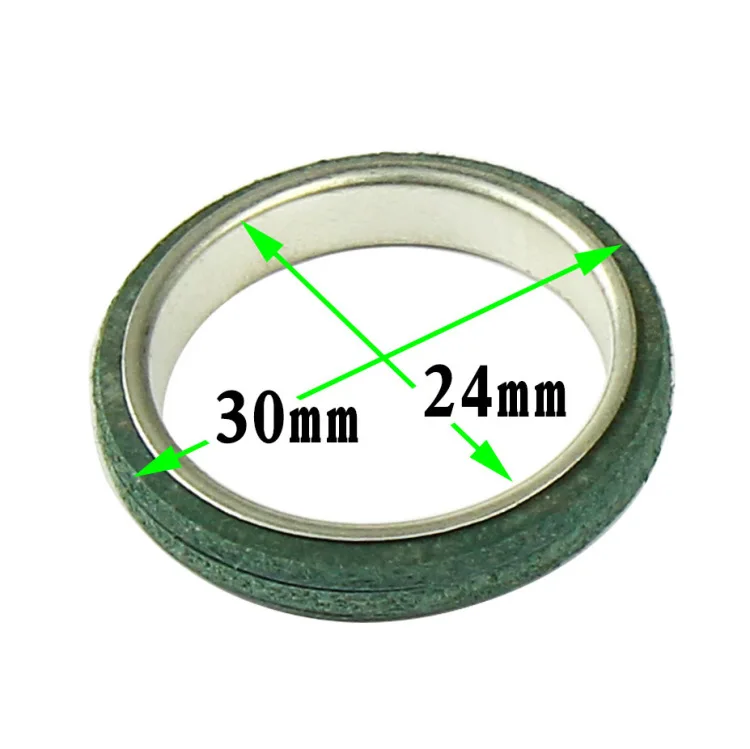 Gy6 125/150 Engine's New Asbestos-Free Exhaust Pipe Gasket Thickened Cylinder Head Exhaust Pad Asbestos Pad