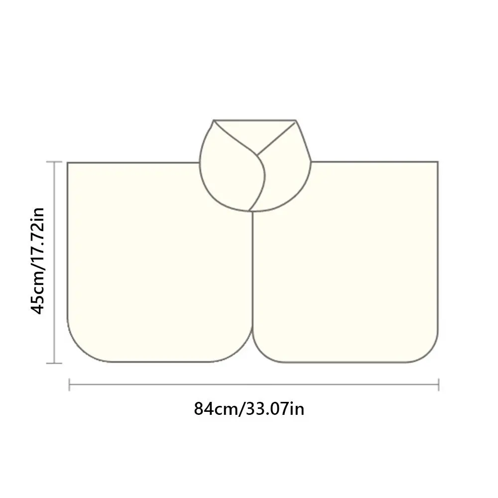 شال مريح ناعم من القطيفة بياقة كاذبة دافئة للخريف والشتاء وشاح حماية للعمود الفقري العنقي للنساء والفتيات #6