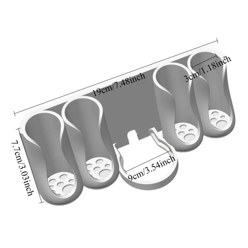 Best-Selling Cross-Border Item, Suitable for Oral-B/Electric Toothbrush Holders, Oral-B Charger Storage, Bathroom Organizer