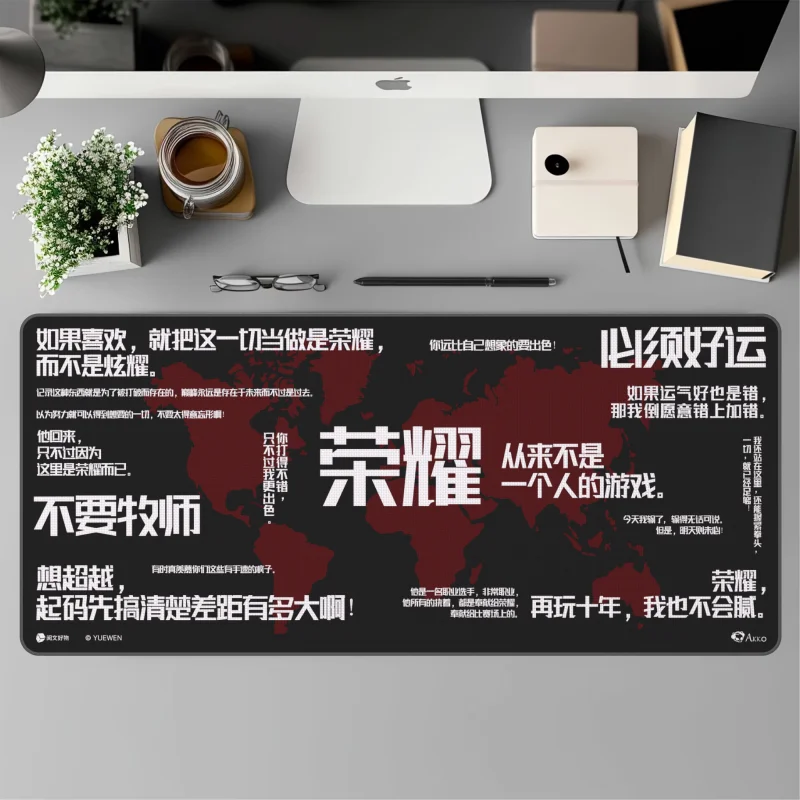

Akko игровой коврик для мыши, большой размер 900x400 мм, коврик для мыши для ноутбуков, ПК, геймерский коврик для клавиатуры, домашний офисный стол, коврик для мыши с китайским иероглифом