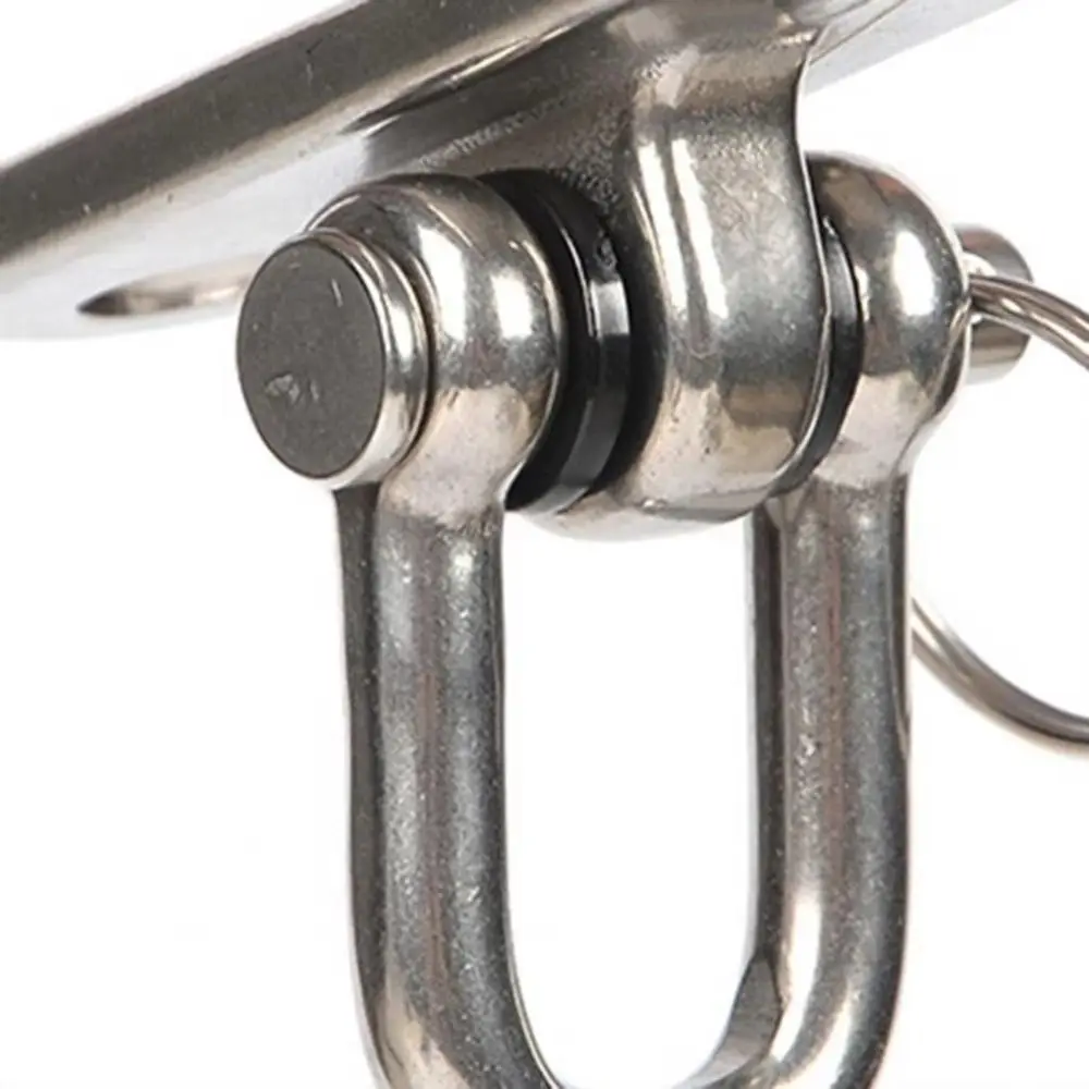 Set di grucce per altalena rotanti a 360 gradi Set di ganci per sedie amaca resistenti in acciaio inossidabile 304 Staffe per appendere montaggio a parete a soffitto