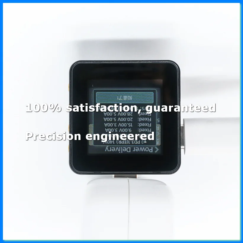 Портативный тестер быстрой зарядки Power-Z KM003C с USB-C, поддержкой PD3.1 и QC5.0, цифровой вольтметр и амперметр, тестер для повербанков - A07G