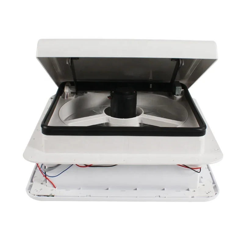

TYTXRV 14'' DC12V 340MM Electric Control 6 Speeds Adjustable With LED Panel and Rain sensor UV Resistance RV Roof Vent