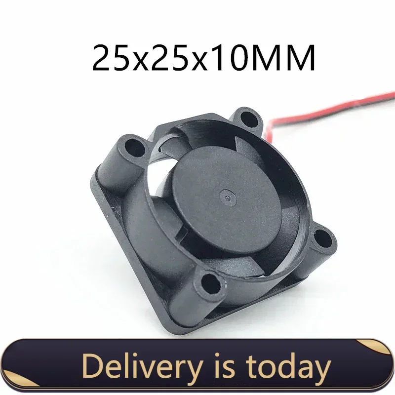 pa 5PCS 2510 25MM 25x25x10MM Cuscinetto idraulico Scheda grafica Ventola di raffreddamento 5V 12V 24V m.2 Ventola SSD con 2pin