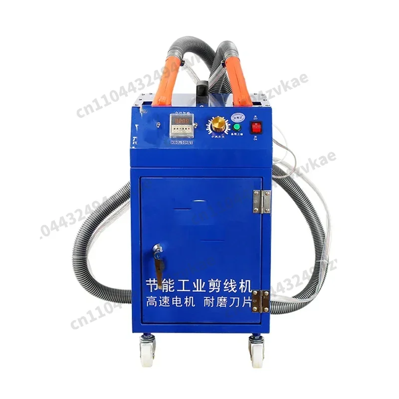 Trimming Machine Cutting Tool 220V Double Head Garment TrimmingNew Large JAHUI-880 Automatic Thin And Thick Home Textile Thread