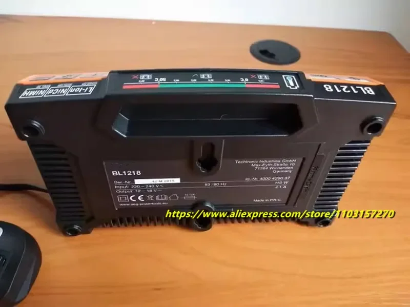 Original For Ridgid/AEG 12V-18V Power Tool Battery Charger BL1218 Li-Ion Ni-Cd Ni-Mh Smart Battery Charger Genuine view 3