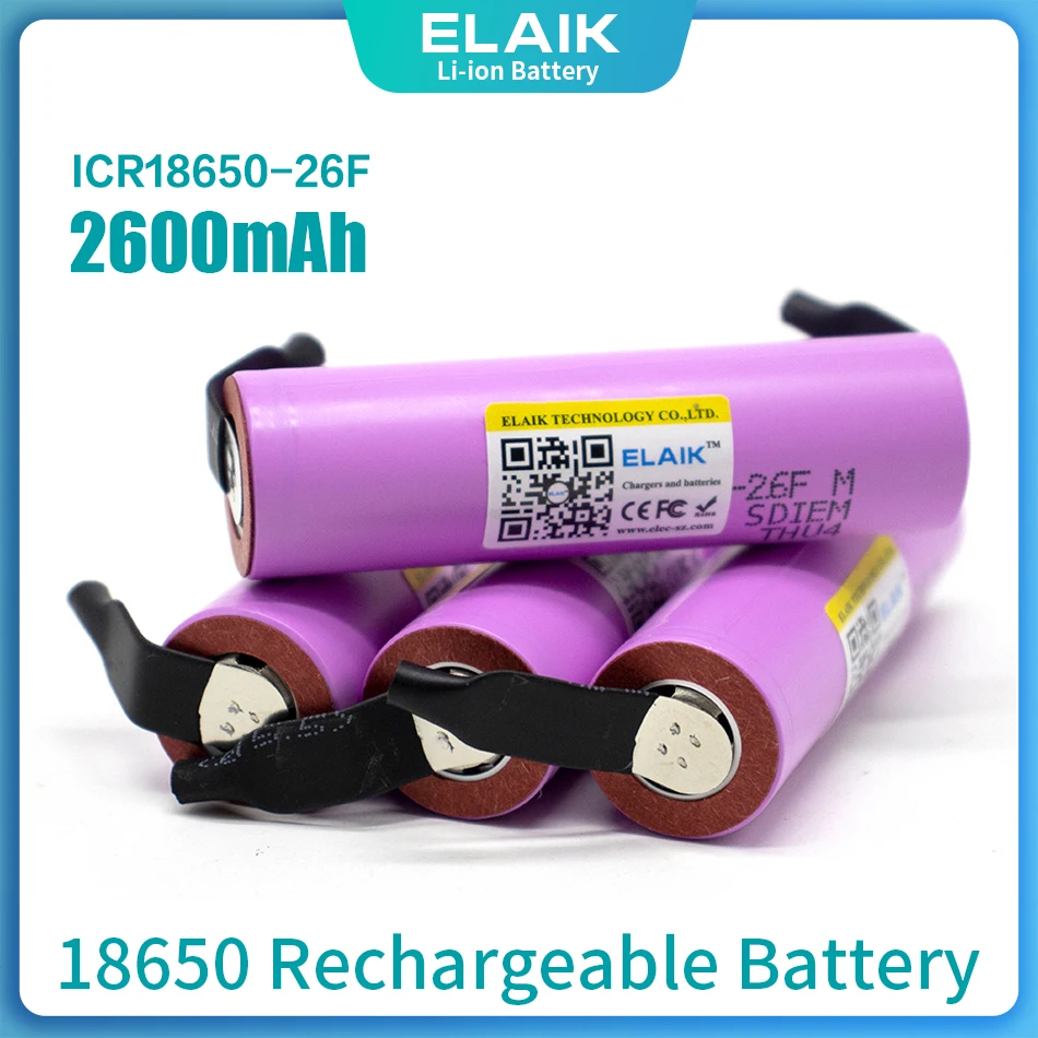 3,7 Π, 2600 ΠΌΠΡ, ΠΎΡΠΈΠ³ΠΈΠ½Π°Π»ΡΠ½Π°Ρ Π»ΠΈΡΠΈΠΉ-ΠΈΠΎΠ½Π½Π°Ρ Π°ΠΊΠΊΡΠΌΡΠ»ΡΡΠΎΡΠ½Π°Ρ Π±Π°ΡΠ°ΡΠ΅Ρ 18650 Π΄Π»Ρ Π°ΠΊΠΊΡΠΌΡΠ»ΡΡΠΎΡΠΎΠ² INR18650 26F 2600 ΠΌΠΡ + Π½ΠΈΠΊΠ΅Π»Ρ Β«ΡΠ΄Π΅Π»Π°ΠΉ ΡΠ°ΠΌΒ» 3,7 Π, 2600 ΠΌΠΡ, ΠΎΡΠΈΠ³ΠΈΠ½Π°Π»ΡΠ½Π°Ρ Π»ΠΈΡΠΈΠΉ-ΠΈΠΎΠ½Π½Π°Ρ Π°ΠΊΠΊΡΠΌΡΠ»ΡΡΠΎΡΠ½Π°Ρ Π±Π°ΡΠ°ΡΠ΅Ρ 18650 Π΄Π»Ρ Π°ΠΊΠΊΡΠΌΡΠ»ΡΡΠΎΡΠΎΠ² INR18650 26F 2600 ΠΌΠΡ + Π½ΠΈΠΊΠ΅Π»Ρ Β«ΡΠ΄Π΅Π»Π°ΠΉ ΡΠ°ΠΌΒ»