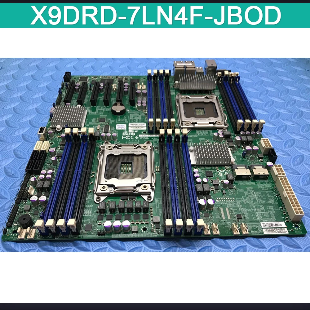 

X9DRD-7LN4F-JBOD For Supermicro Server Motherboard E5-2600 Family ECC LGA2011 DDR3 Expansion Slots: 6 (x8) PCI-E 3.0
