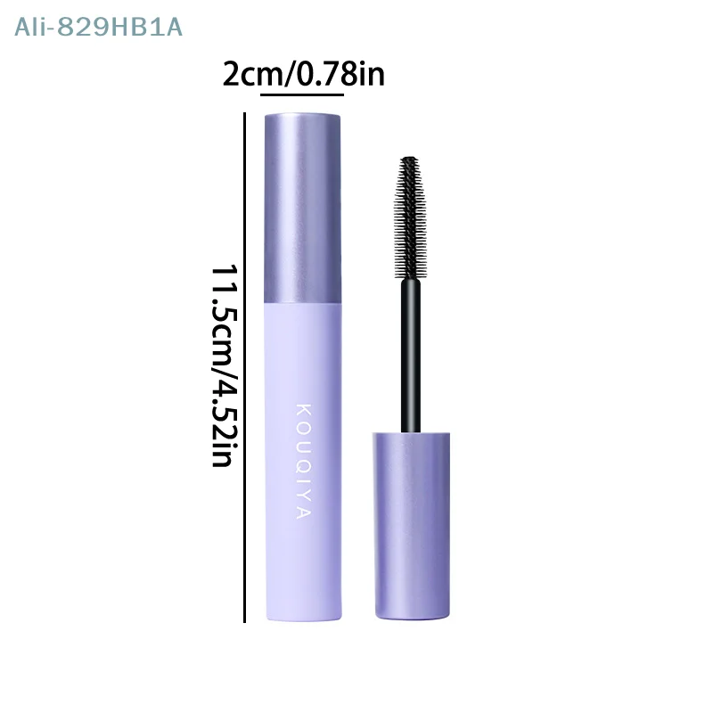 Silk Fiber Mascara Eyelashes Lengthening Mascara Waterproof Long Lasting Lash Black Quick Eyelashes Extension Eye Makeup