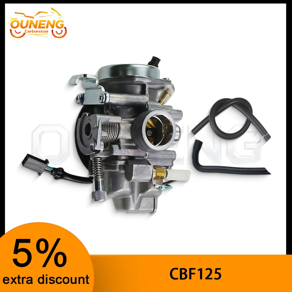 Motorcycle Carburetor Assembly With Heating Device For Honda CBF125 GLH125 2008 2015 Aftermarket Part
