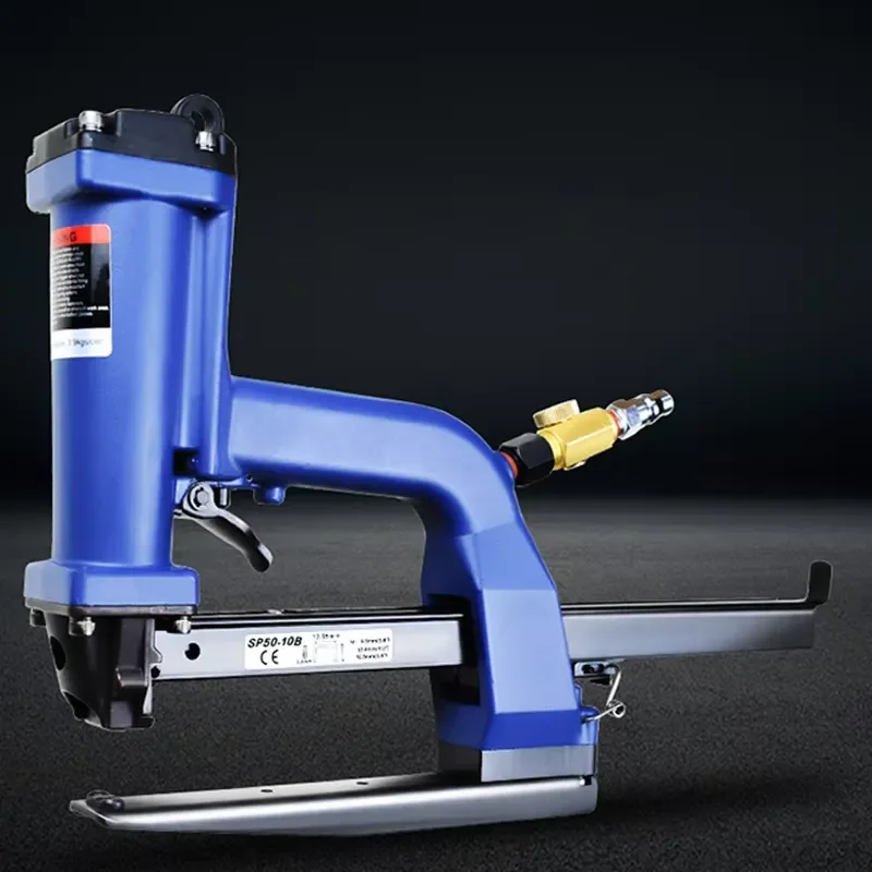 SP50-10B Pneumatic Side Sealing Machine Carton Nailing Machine Corrugated Box Heaven And Earth Cover Packaging Nailing