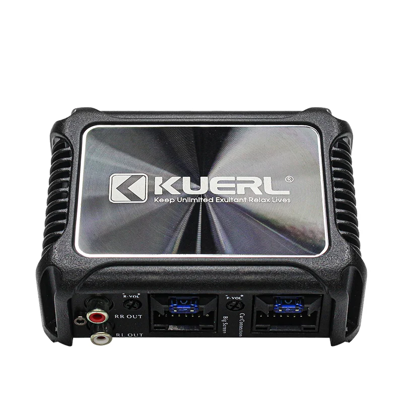 D11 4-Channel Class AB Plug and play 4*45W@4ohm Car Audio Amplifier Processor DSP for Android Big Screen Non-destructive upgrade