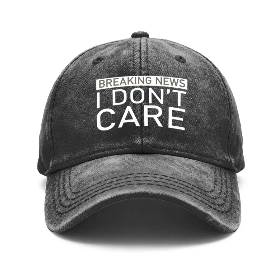 1 Piece Vintage Washed Baseball Cap, Unisex Style, Adjustable Neutral Cap, with 
