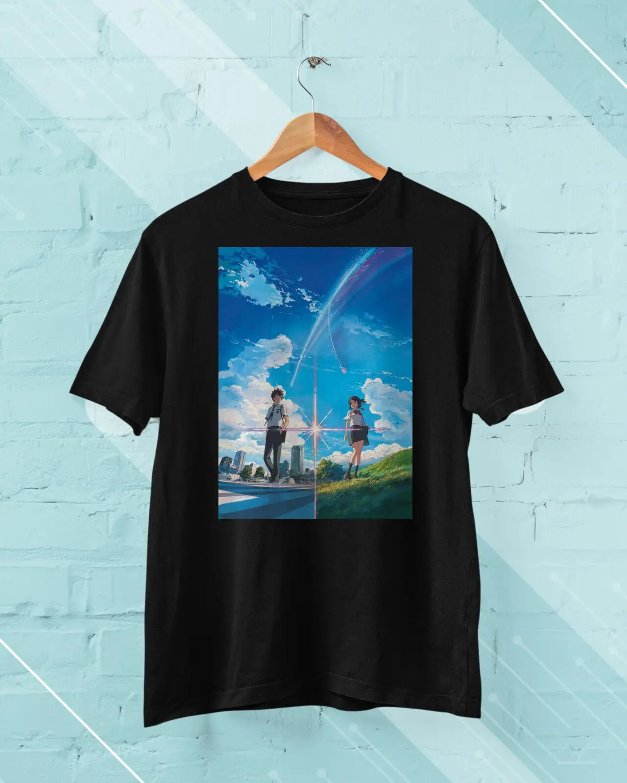 Kimi No Nawa Shirt, Your Name, Anime, Taki, Mitsuha, Japan, Kimino Nawa, Movie