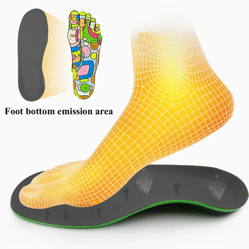 Insole Orthopedic X/O Leg Correction Cuttable High Elastic Cushion Outdoor Hiking Travel Essentials Flat Arch Support Sports