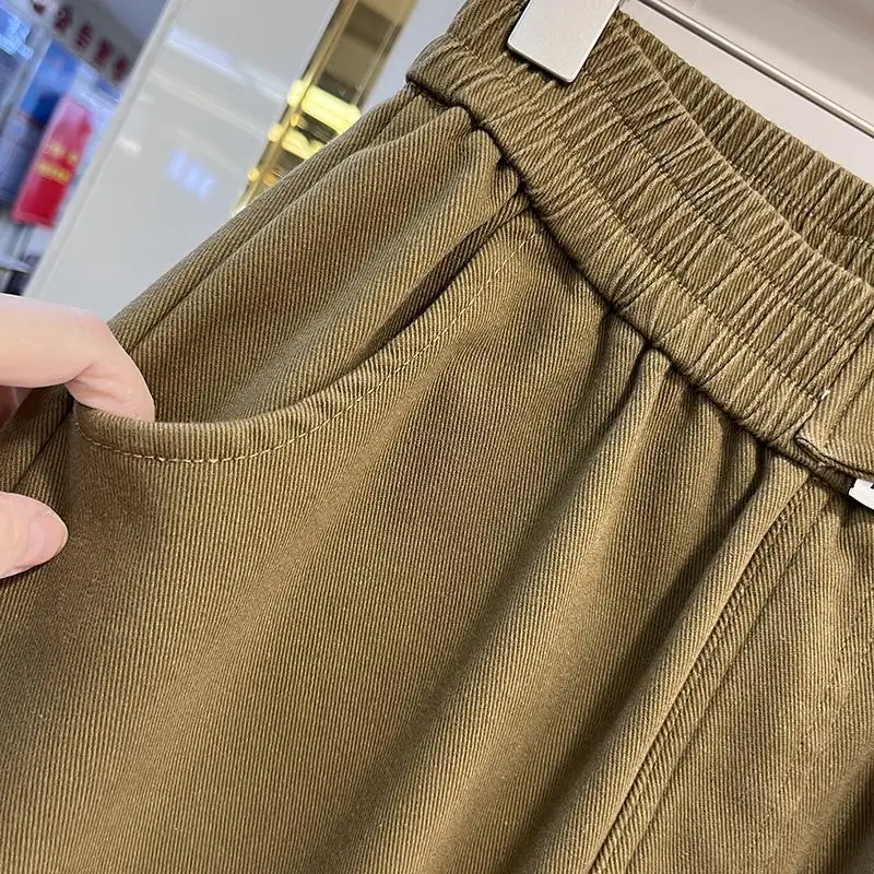 Cargo Pants Women Plush and Thickened Women\'s Winter New Loose Casual  Harlen Trousers Joggers Women Streetwear