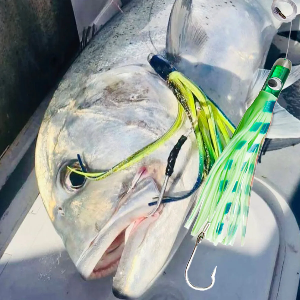 

Mahi Marlin Lure 32cm 295g Octopus Skirts Lures Saltwater Big Game Fishing Offshore Trolling Deep Sea Fishing Tuna Wahoo Bait