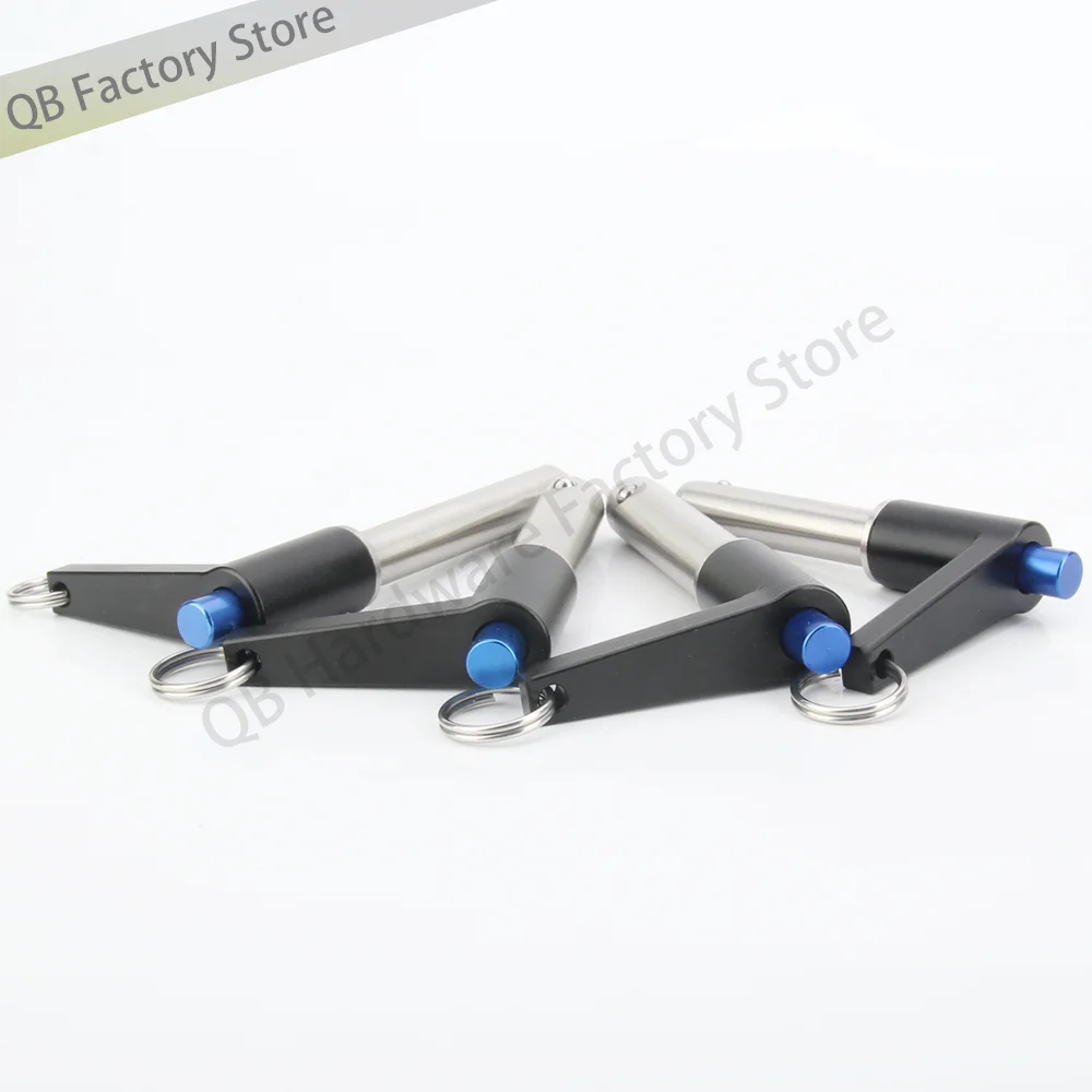 Factory Outlet QB118 L-Handle Ball Lock Pin Push Pin Quick Release Pin Dia 5/6/8/10/16/20mm