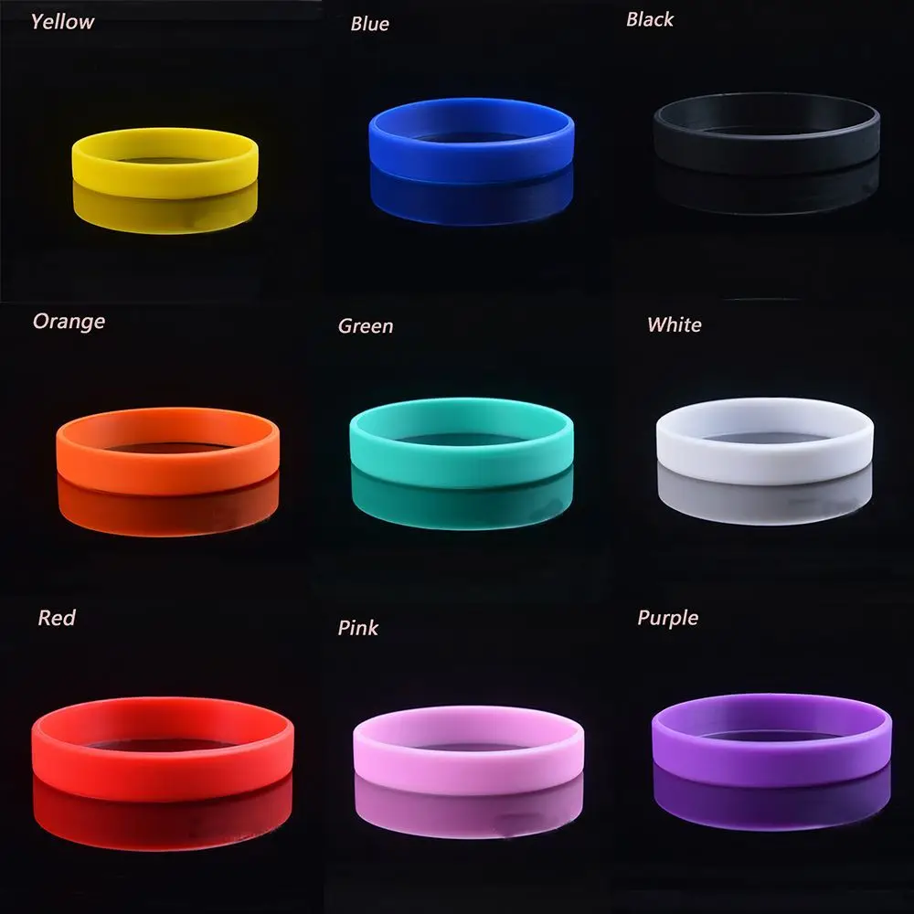 Energy Power Colorful 1 Pcs Ring Rubber Hand Basketball Silicone Wristband Bracelet