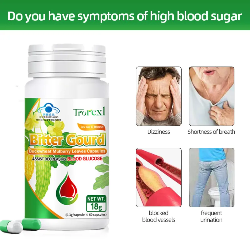 Trorexl Bitter Melon Extract Capsule for Heart, Blood Sugar and Cholesterol Health