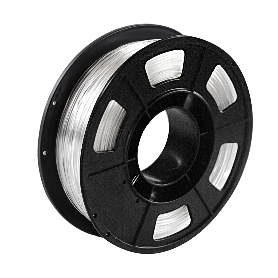 PETG 3D プリンタフィラメント透明 PETG 材料消耗品 1.75 ミリメートル PETG 透明材料 3D プリンタ 250 グラム/500 グラム/1 キロ