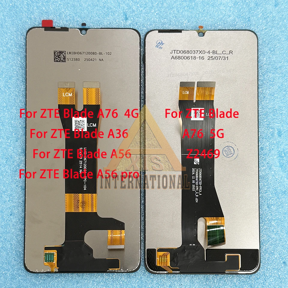 IPS Original For ZTE Blade A76 5G Z2469 Display Screen Touch Panel