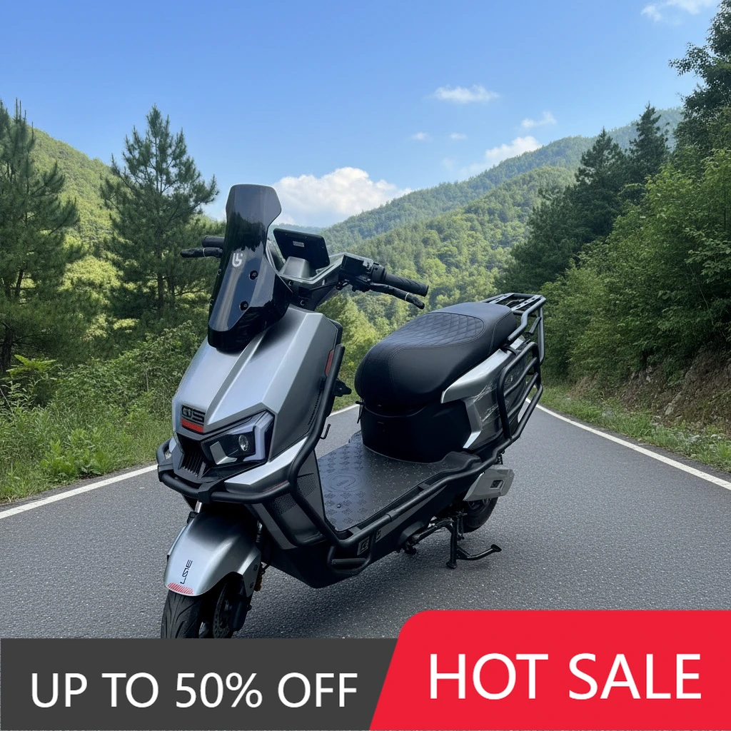 QQA High-end travel electric motorcycle Evride XTS950-3, equipped with 2000W motor, 72V, speed 61-80 km/h, compatible with lithi