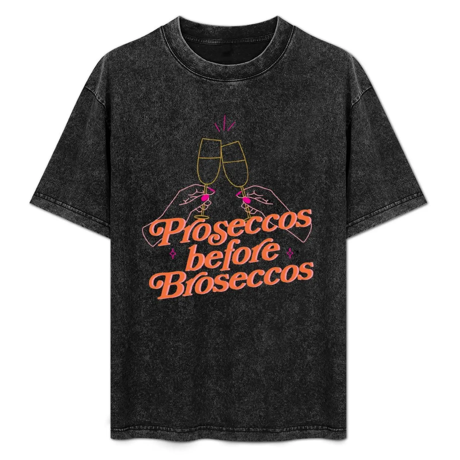 

Proseccos before Broseccos T-Shirt Sweat Resistant Workout Tee Shirt
