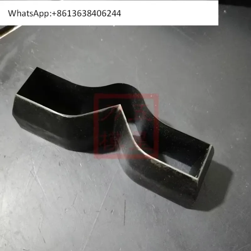 

Нож для разрезания кожи из марганцевой стали, прямоугольный, полукруглый, двусторонний, для брюк