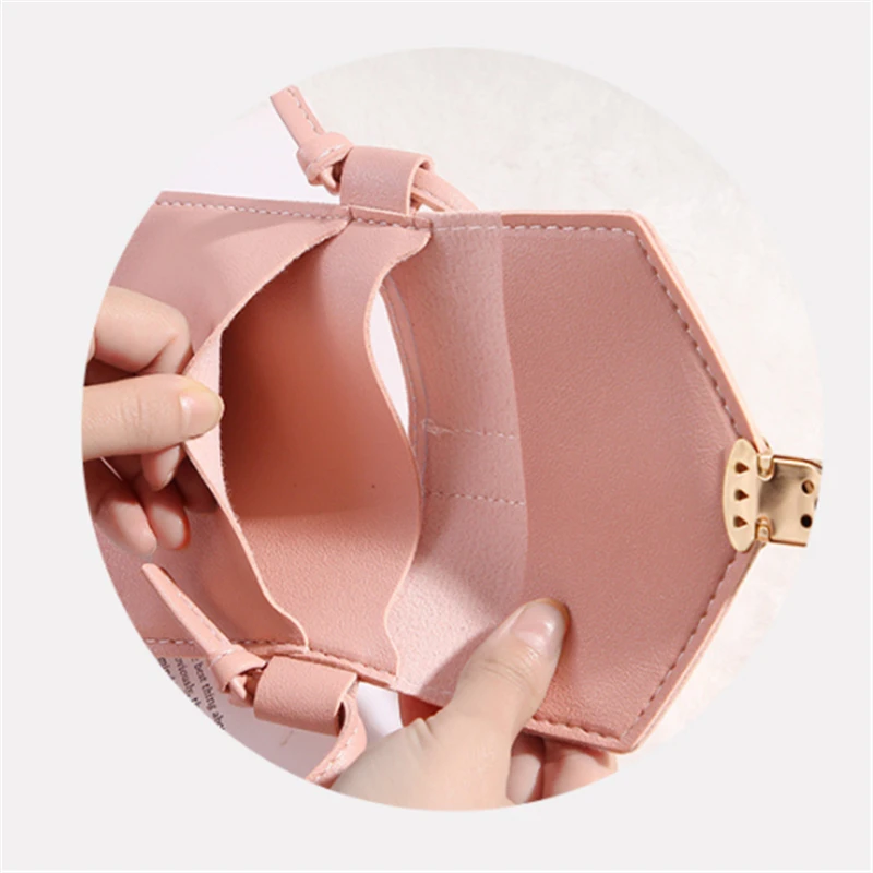 Fashion Women Crossbody Cell Phone Bags Vintage Women PU Leather Shoulder Bag Mini Mobile Phone Bag Handbag