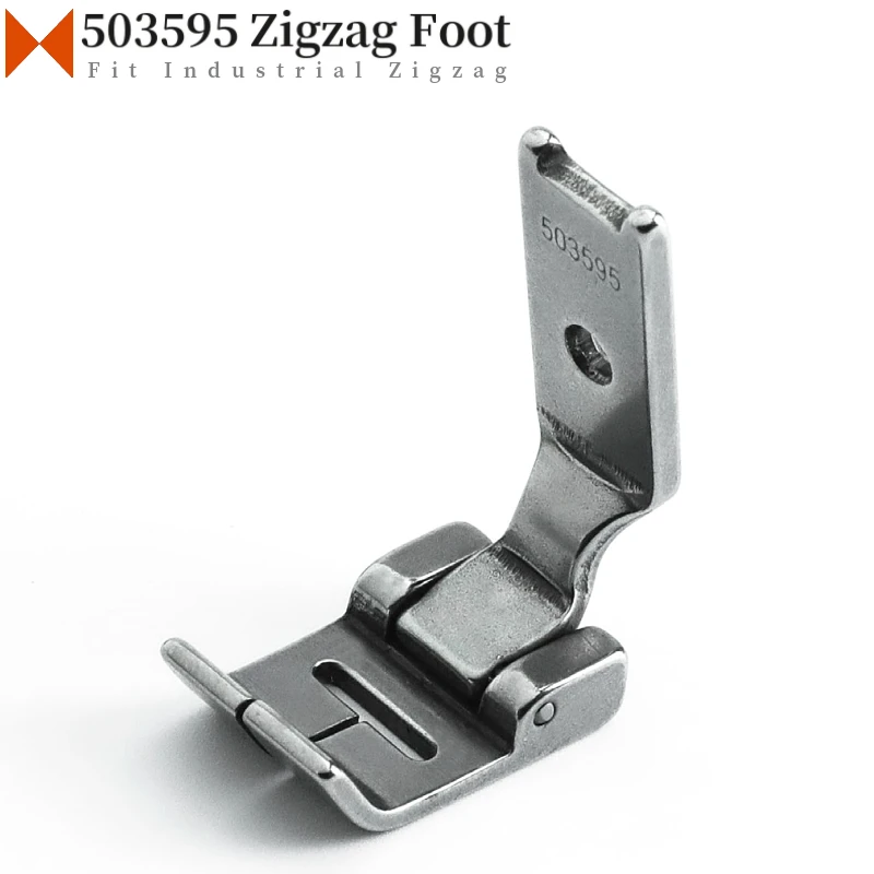 503595 10mm Calcador Zigzag Fit Singer 107W,457G,457U, JUKI LZ-2280,LZ-2284, Consew 175RB Máquina de Costura Industrial Zigzag