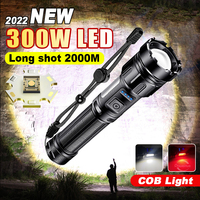 USB Rechargeable High Power LED Flashlight  Outdoor Mini Portable Flashlight Highlight Tactical Lighting COB LED Flashlights