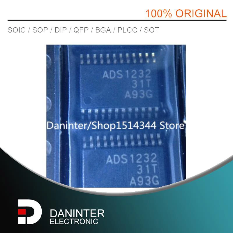 ADS1232 ADS1232IPW ADS1232IPWR TSSOP24 10Pcs/LOT
