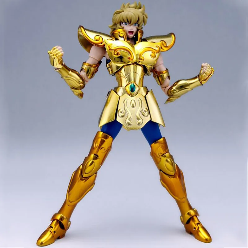 

In-Stock Metal Club/MC Model Saint Seiya Myth Cloth EX Leo Aiolia Anime Knights of the Zodiac Gold Metal Armor Action Figure Toy