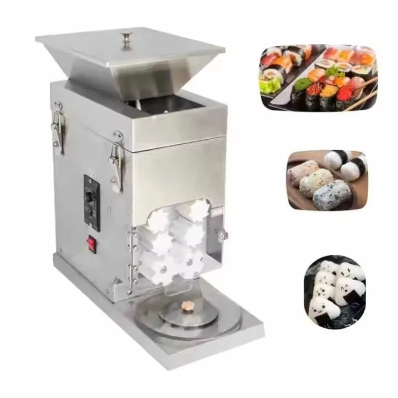 Onigiri Rice Ball Processing Machine Sushi Roller Machine Sushi Rice Ball Forming Machine