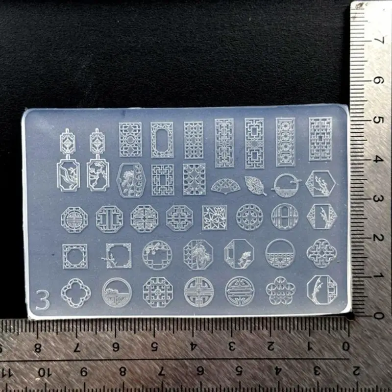 Designing Tool Flower Theme Silicone Handmade Molds for Manicure Creation