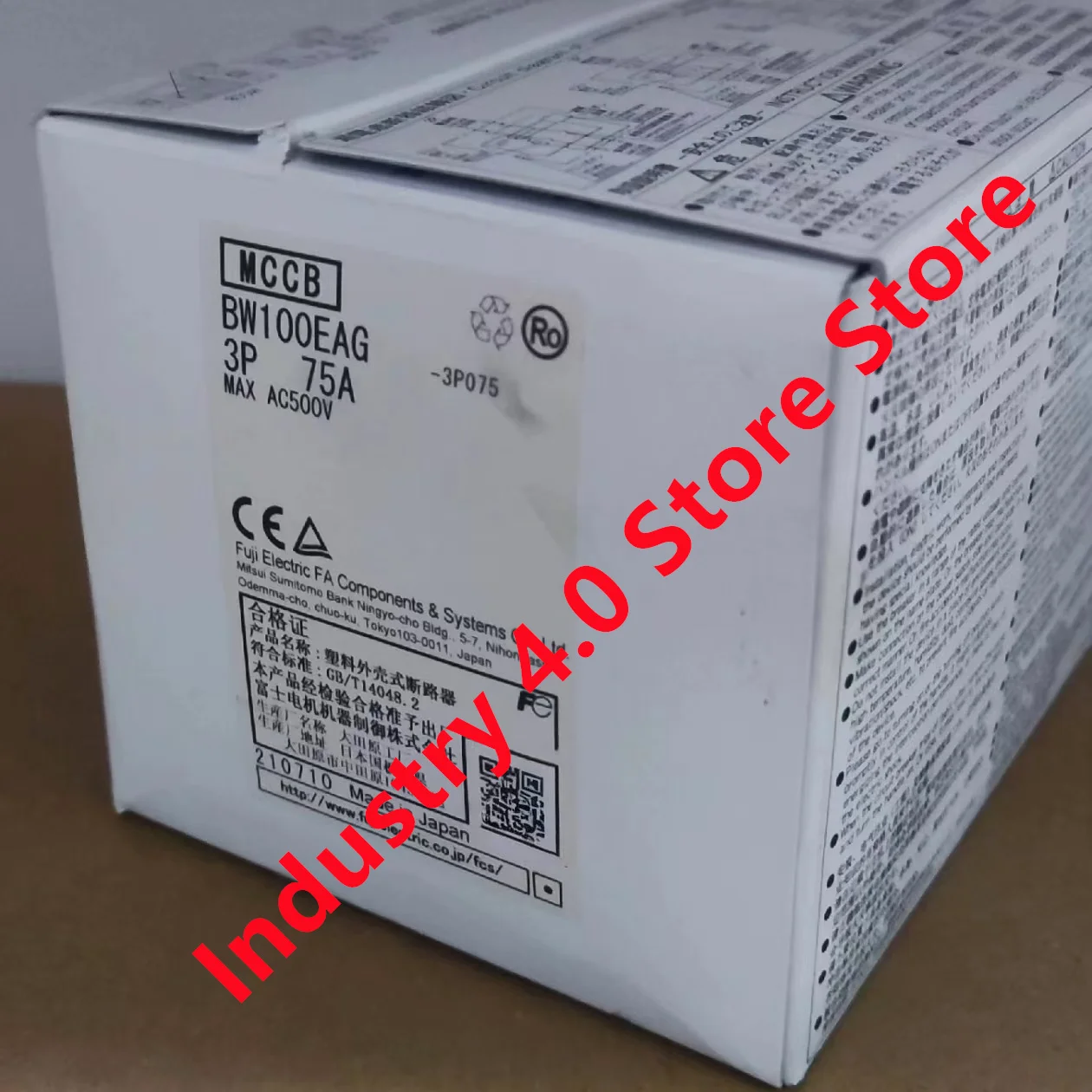 

BW100EAG-3P 75A SC-N2S 220VAC 2NO2NC новый оригинал
