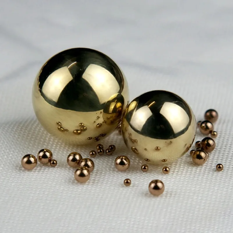 Imagem -02 - Esfera de Precisão de Latão H62 1:1 2.5 3.5 4.5. Cobre de Alta Precisão Bead mm mm mm mm mm mm 10 mm 12 mm 60 mm